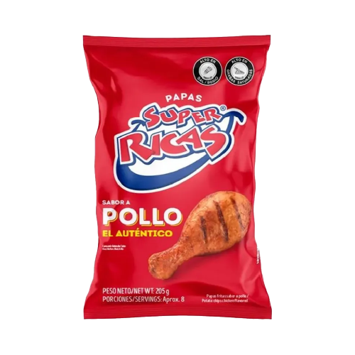 Super Rica Papas Pollo 105gr