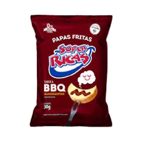 Super Rica Papas Costillas BBQ 115gr